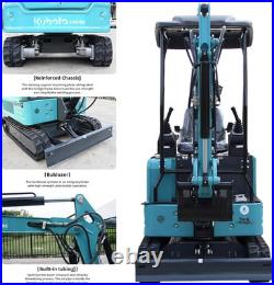 1.8 Ton Mini Excavator Kubota Diesel Pilot Digger + 13.5HP B&S Engine Skid Steer 1.8 Ton Mini Excavator Kubota Diesel Pilot Digger + 13.5HP B&S Engine Skid Steer