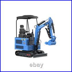 1.8 Ton Mini Excavator Kubota Diesel Pilot Digger Auger Quick Hitch Attachments
