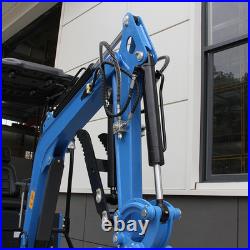1.8 Ton Mini Excavator Kubota Diesel Pilot Digger Auger Quick Hitch Attachments