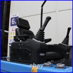 1.8 Ton Mini Excavator Kubota Diesel Pilot Digger Auger Quick Hitch Attachments