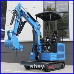 1.8 Ton Mini Excavator Kubota Diesel Pilot Digger Auger Quick Hitch Attachments