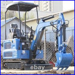 1.8 Ton Mini Excavator Kubota Engine Pilot Hydraulic 2-Year Warranty Free Ship