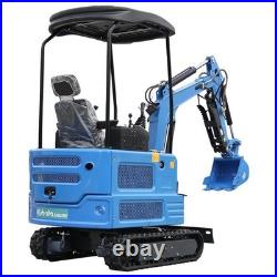 1.8 Ton Mini Excavator Kubota Engine Pilot Hydraulic 2-Year Warranty Free Ship