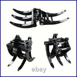 1.8 tonExcavator Grabber Attachments for Mini Digger Wood grab 30mm pin diameter