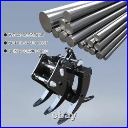 1.8 tonExcavator Grabber Attachments for Mini Digger Wood grab 30mm pin diameter