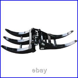 1.8 tonExcavator Grabber Attachments for Mini Digger Wood grab 30mm pin diameter