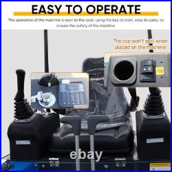 1.8t Mini Excavator Digger KUBOTA 13.5HP Diesel USA Stock Water-Cooling Crawler