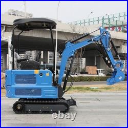 1.8t Mini Excavator Digger KUBOTA 13.5HP Diesel USA Stock Water-Cooling Crawler