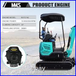 1.8ton Mini Excavator Micro Crawler Track Digger with EPA 23HP Engine in US 1.8ton Mini Excavator Micro Crawler Track Digger with EPA 23HP Engine in US