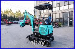 1.8ton Mini Excavator Micro Crawler Track Digger with EPA 23HP Engine in US 1.8ton Mini Excavator Micro Crawler Track Digger with EPA 23HP Engine in US