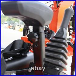 1 TON Mini Excavator 13.5 HP B&S Engine Tracked Digger Hydraulic joystick2025new