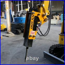 1 T Mini Excavator WithHydraulic Breaker Hammer 13.5HP EPA B&S Digger Unassembled
