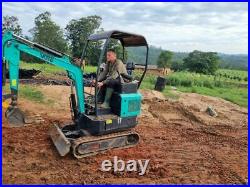 1 Ton 2 Ton Mini Construction Excavator Digging VTW-12+ Machine Multi-assisted