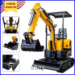 1 Ton B&S Mini Tracked Excavator with 13.5HP Gas EPA Engine Mini Crawler Digger 1 Ton B&S Mini Tracked Excavator with 13.5HP Gas EPA Engine Mini Crawler Digger