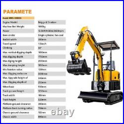 1 Ton B&S Mini Tracked Excavator with 13.5HP Gas EPA Engine Mini Crawler Digger 1 Ton B&S Mini Tracked Excavator with 13.5HP Gas EPA Engine Mini Crawler Digger