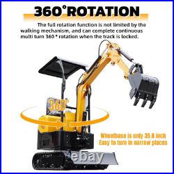 1 Ton B&S Mini Tracked Excavator with 13.5HP Gas EPA Engine Mini Crawler Digger 1 Ton B&S Mini Tracked Excavator with 13.5HP Gas EPA Engine Mini Crawler Digger