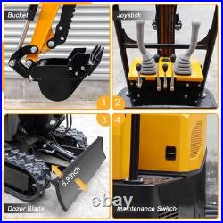 1 Ton B&S Mini Tracked Excavator with 13.5HP Gas EPA Engine Mini Crawler Digger 1 Ton B&S Mini Tracked Excavator with 13.5HP Gas EPA Engine Mini Crawler Digger