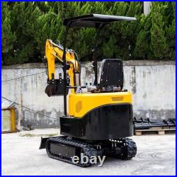 1 Ton B&S Mini Tracked Excavator with 13.5HP Gas EPA Engine Mini Crawler Digger 1 Ton B&S Mini Tracked Excavator with 13.5HP Gas EPA Engine Mini Crawler Digger
