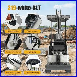 1 Ton Compact Crawler Mini Excavator B&S Gasoline Engine US In Stock Free Ship