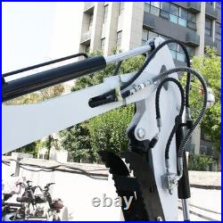 1 Ton Compact Crawler Mini Excavator B&S Gasoline Engine US In Stock Free Ship