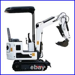 1 Ton Compact Crawler Mini Excavator B&S Gasoline Engine US In Stock Free Ship
