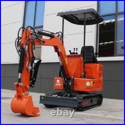 1 Ton Mini Excavator 13.5HP B&S Engine Micro Tracked Excavator Small Digger, NEW 1 Ton Mini Excavator 13.5HP B&S Engine Micro Tracked Excavator Small Digger, NEW