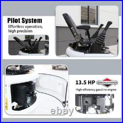 1 Ton Mini Excavator 13.5HP B&S Engine Track Digger FREE SHIPPING USA STOCK