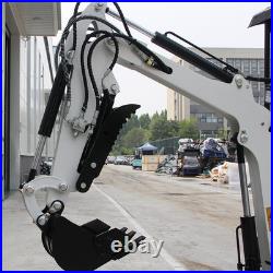 1 Ton Mini Excavator 13.5HP B&S Engine Track Digger FREE SHIPPING USA STOCK