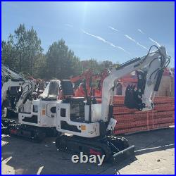 1 Ton Mini Excavator 13.5HP B&S Engine Track Digger FREE SHIPPING USA STOCK