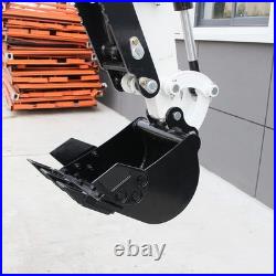 1 Ton Mini Excavator 13.5HP B&S Gas Engine, Hydraulic Thumb, Crawler Digger