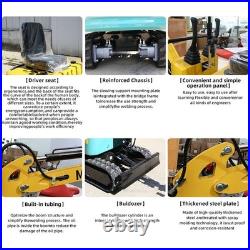 1 Ton Mini Excavator 13.5HP Mini Digger Crawler Virginia Stock Local Pick-up