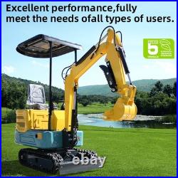 1 Ton Mini Excavator 13.5HP Mini Digger Crawler Virginia Stock Local Pick-up