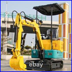 1 Ton Mini Excavator 13.5HP Mini Digger Crawler Virginia Stock Local Pick-up
