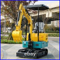 1 Ton Mini Excavator 13.5HP Mini Digger Crawler Virginia Stock Local Pick-up