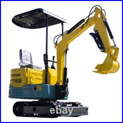 1 Ton Mini Excavator 13.5HP Mini Digger Crawler Virginia Stock Local Pick-up