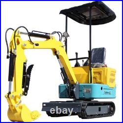 1 Ton Mini Excavator 13.5HP Mini Digger Crawler Virginia Stock Local Pick-up