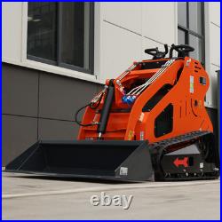 1 Ton Mini Excavator + 13.5HP Mini Skid Steer Loader Bundle, Free Ship & Unload