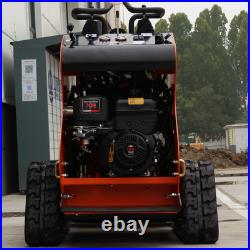 1 Ton Mini Excavator + 13.5HP Mini Skid Steer Loader Bundle, Free Ship & Unload