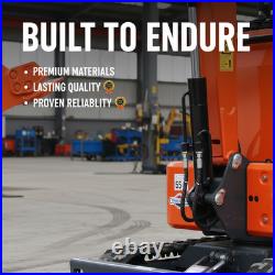 1 Ton Mini Excavator-13.5Hp Gas, Tracked Digger, New Pilot Control, EPA FREE SHIP 1 Ton Mini Excavator-13.5Hp Gas, Tracked Digger, New Pilot Control, EPA FREE SHIP