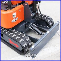 1 Ton Mini Excavator-13.5Hp Gas, Tracked Digger, New Pilot Control, EPA FREE SHIP 1 Ton Mini Excavator-13.5Hp Gas, Tracked Digger, New Pilot Control, EPA FREE SHIP