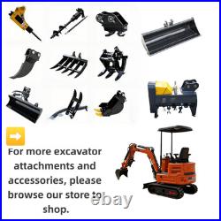 1 Ton Mini Excavator Pilot Control B&S Gas Tracked Crawler Free Ship USA Stock