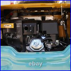 1 Ton Mini Excavator Rato Engine EPA Certified Hydraulic System Full Rotation