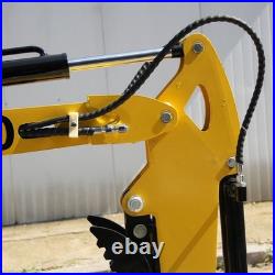 1 Ton Mini Excavator Rato Engine EPA Certified Hydraulic System Full Rotation