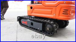 1 Ton Pilot Control B&S Gasoline Mini Excavator US In Stock Free Shipping