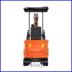 1 Ton Pilot Control B&S Gasoline Mini Excavator US In Stock Free Shipping