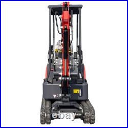 1 Ton RATO Gas Engine Mini Excavator with Hydraulic Thumb Pilot Control AGT-MX15RX