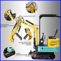1 Ton Track Mini Excavator Rato Engine EPA Hydraulic thumb clamp USA Stock 2026