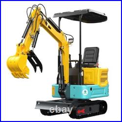 1 Ton Track Mini Excavator Rato Engine EPA Hydraulic thumb clamp USA Stock 2026