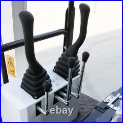 1 Ton White B&S Engine Mini Excavator, Hydraulic System, USA STOCK, VA