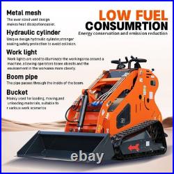 1 Ton mini excavator + mini Skirt Steer Loader B&S Engine Free shipping EPA